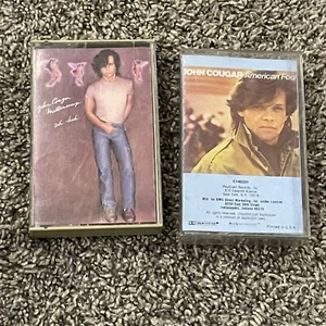 John Cougar Mellencamp Uh Huh American Fool vintage cassette tape rock music lot - Picture 1 of 4