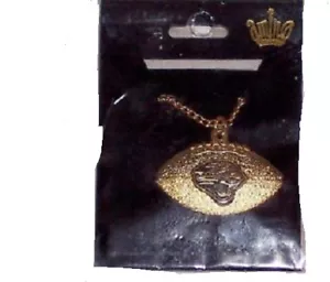 Collar Colgante Jacksonville Jaguars NFL Fútbol Tono Dorado NUEVO - Imagen 1 de 1