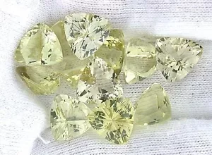 10 mm Brillant Billion natürlicher brasilianischer Citrin Edelstein Edelstein EBS1728 - Bild 1 von 1