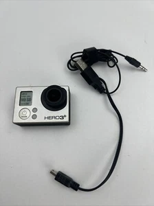 GoPro HERO3+ Plus Silver Edition Camcorder With Battery And Charge Cable - Picture 1 of 9