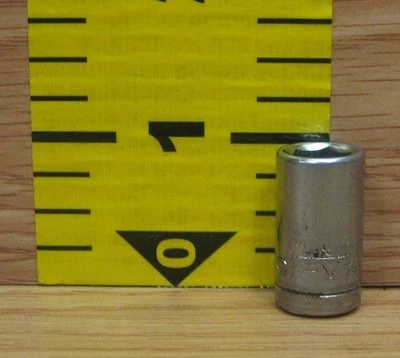 Soquete de unidade genuíno Master Craft (Cr-V) 11/32 6 pontos 1/4" somente **TAIWAN**  - Imagem 1 de 4