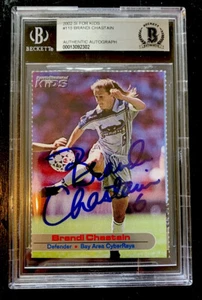 BRANDI CHASTAIN ROOKIE SI FOR KIDS AUTOGRAPH SIGNED AUTHENTIC BAS 2001 USWNT USA - Picture 1 of 2