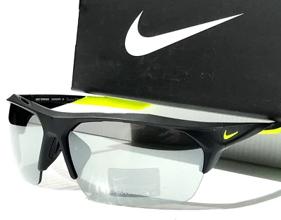 NIKE TERMINUS Matte Black INTERCHANGEABLE Max Optic Silver Sunglass EV1030 070 - Image 1 of 4