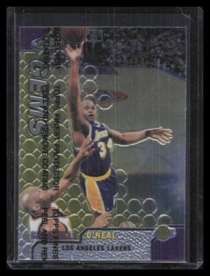 1999-00 Topps Finest Shaquille O'Neal Gems 106 - Image 1 of 2