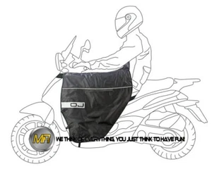 POUR YAMAHA MAJESTY 250 1996 96 TERMOSCUD TABLIER D' HIVER SPECIFIQUE OJ NOIR - Imagen 1 de 1