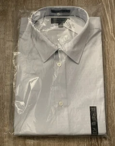Banana Republic Men’s Blue Wrinkle Resistant Longsleeve Dress Shirt Size XL NWT - Picture 1 of 3
