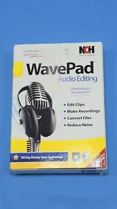 WavePad Sound Editor PC Mac Editing Audio Music Recording New Sealed - Picture 1 of 3