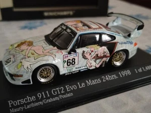 PORSCHE 911 GT2 #68 Tuiles TBF Wolins Le Mans 1998 MINICHAMPS 430 986768 1/43 - Foto 1 di 7