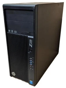 HP Z230 Tower PC i5 i7 120GB 240GB SSD GTX 1050ti 4GB GT730 2GB Windows 10 - Afbeelding 1 van 4