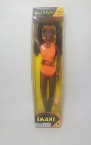 Vintage IMANI The African American Princess Doll 1994 Imani Loves to Swim *NEW* - Picture 1 of 7