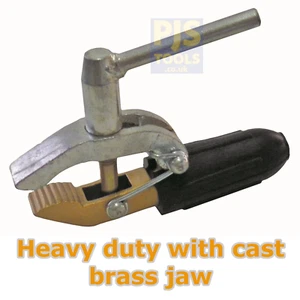 600 amp cast jaw heavy professional welders earth clamp screw type welding 600a - Picture 1 of 1