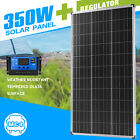 350w Solar  Panel 12v 350 Watt & 20a Regulator Mono Caravan Camping Power Charge