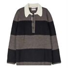 Knit Contrast Stripe Our Legacy Oversize Pullover Sweater Coat Men Women