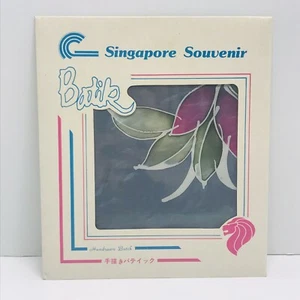 Batik Singapur auténtico vintage pintado a mano BATIK - Imagen 1 de 5