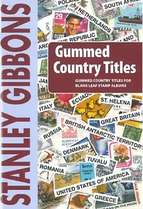 Stanley Gibbons Gummed Country Titles - Over 2.500 Titles for 690 Countries - Picture 1 of 2