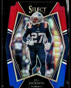2021 Panini Select #124 J.C. Jackson Red and Blue Prizm Die Cut - Picture 1 of 2