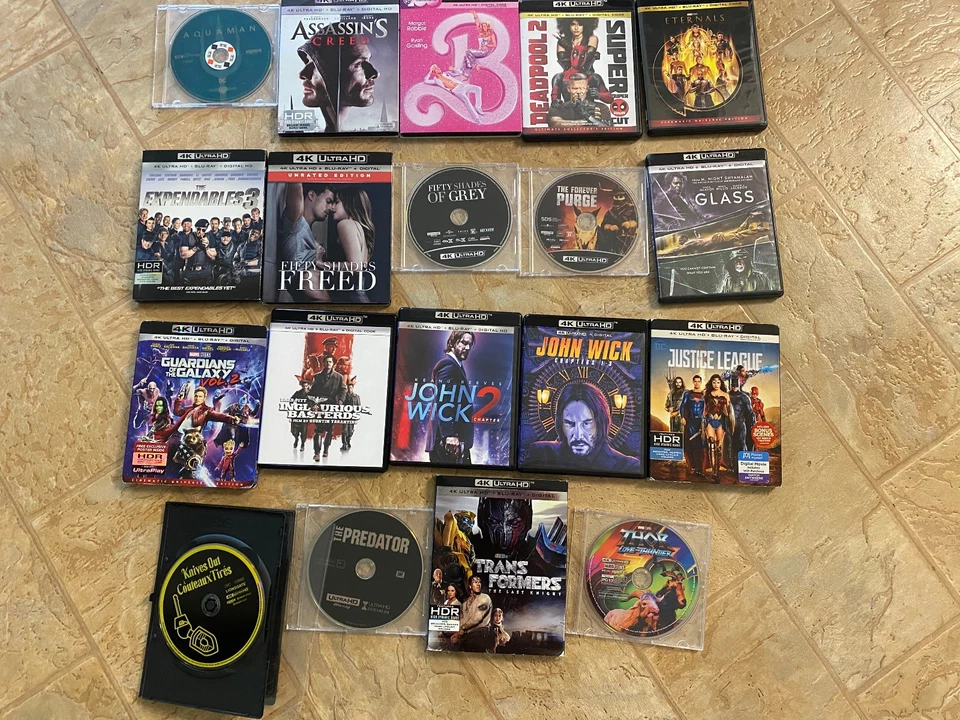 Create Your Own 4k Bluray Bundle - $8 each - Image 1 of 1