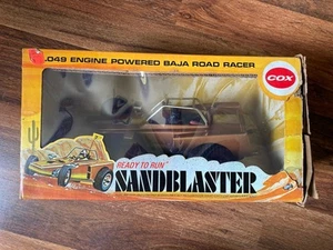 Vintage Cox .049 Engine Powered Baja Road Racer Sandblaster Car in Original Box! - Picture 1 of 20