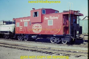 ORIGINAL SLIDE SPOKANE PORTLAND AND SEATTLE RWY CABOOSE 905 VANCOUVER WA 1969 - Picture 1 of 1