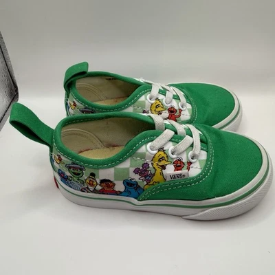 Zapatillas Vans x Plaza Sésamo Niño - Verde - Personajes de Plaza Sésamo - 7c Foto 1 de 4