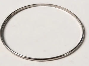 Vintage Napier Armband Glanz Silberfarben Romantisch Datum Gala Party - Bild 1 von 3