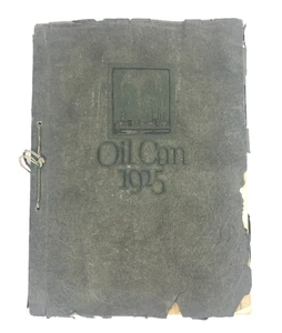Ölkanne Jahrbuch Klasse von 1925 in der Ölstadt Pa. Antike Americana - Bild 1 von 8