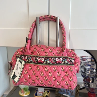 Vera Bradley Toasty Pink Pansy retirado nuevo con etiquetas Foto 1 de 4