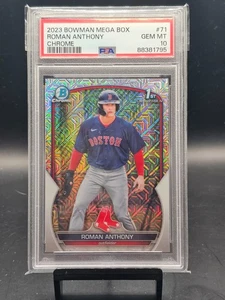 2023 BOWMAN MEGA BOX ROMAN ANTHONY CHROME PSA 10 #71 - Picture 1 of 2