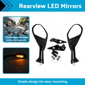 Rear View Mirror L&R 523S0523C 523S0533C Suitable For Ducati Panigale 959/1299/S - Picture 1 of 20