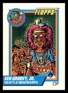 Juego profesional Flopps 1992 Ken Groovy Jr. - Ken Griffey Jr. - Parodia - Imagen 1 de 2