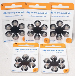 30x Power One P13 Hearing Aid Batteries Zinc Air 1.45v PR48 - 2024/01 Expiry - Picture 1 of 4