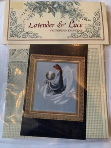 Lavender & Lace cross stitch chart Earth Angel Pattern L&l6 - Picture 1 of 3