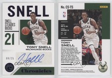 2018-19 Panini Chronicles Signatures Purple /25 Tony Snell #CS-TS.2 Auto