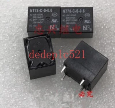 5 PCS NEW NT78-C-S-0.6 Power Electromagnetic Relay - Image 1 of 3