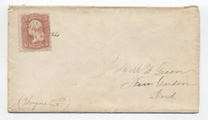 1860er Sligo OH Handschriftenstempel #65 Einband [5775.476] - Bild 1 von 3