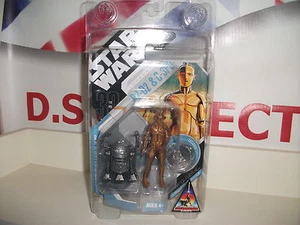 Star Wars R2-D2 & C-3P0 KONZEPTFIGUREN mit Münze BRANDNEU Portorabatt - Bild 1 von 2