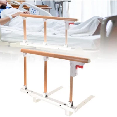 Bed Rails for Elderly Adults Foldable Rail Assist Safety for Seniors - Image 1 of 4