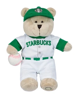 Starbucks Korea 2022 Basebll Bearista 1971 White Green BEARISTA Tracking - Picture 1 of 3