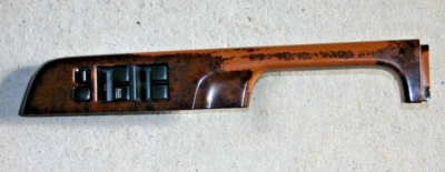 1996-1999 NISSAN PATHFINDER MASTER POWER WINDOW DRIVERS LEFT FRONT SWITCH BEZEL - Image 1 of 4