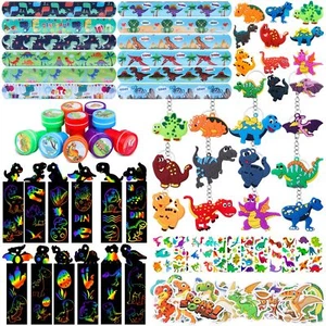 120Pcs Dinosaur Party Favors Dinosaur Birthday Party Supplies Dinosaur Stamps... - Picture 1 of 7