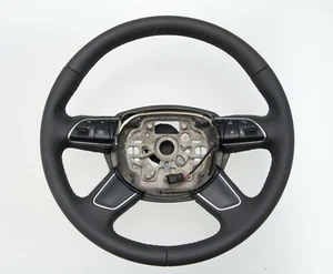 Lenkrad beziehen mit Leder für Audi A6 4G C7 2011- NEU leder - Bild 1 von 7