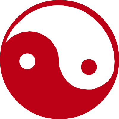 Calcomanía de vinilo símbolo chino YIN YANG 42 colores diferentes disponibles Foto 1 de 2