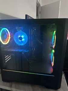 CyberPower PC - GamerMaster Desktop , Ryzen 7 5700, 16GB Memory, RTX 4060TI - Picture 1 of 3