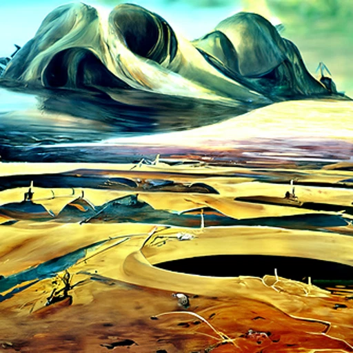 Martian Real Estate 1 of 1 Generative Art NFT - eBay Exclusive! Instant Transfer - image 1 of 1