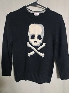 Size Medium (8) Joe Fresh Skull Sweater Boys  - Picture 1 of 5