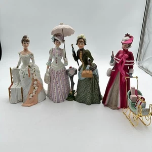 Vintage Avon 1986-1989 President's Club ALBEE Figurines Set of 4 - Picture 1 of 20