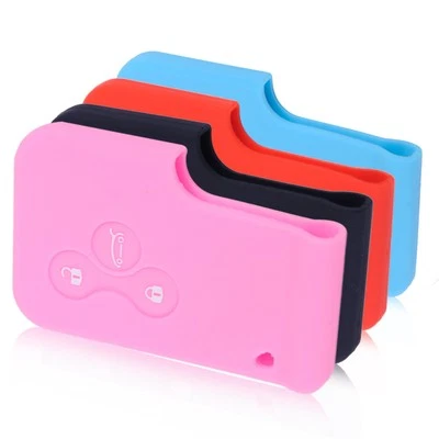 Silicone Car 3 Button Remote Key Cover Case Fit For Renault Megane Scenic Clio - Imagem 1 de 4