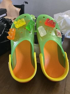 Crocs Haribo Gummy Bear Mens 10 Womens 12 New With Tags And Giblets - Picture 1 of 5