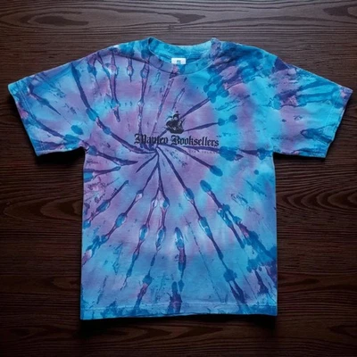 Camiseta Tie Dye Vintage Años 90 Manteo Bookellers Roanoke Island Med EE. UU. Foto 1 de 4