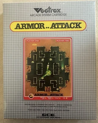 Vectrex Armor Attack 1980 Complete In Box Video Game - Image 1 of 4